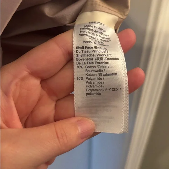 Madewell Blush Raincoat - Picture 7 of 9